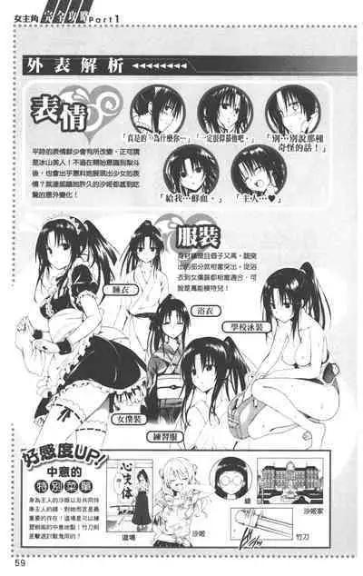 To LOVE-Ru Darkness: Rakuen Keikaku Guide Book Trouble Mania